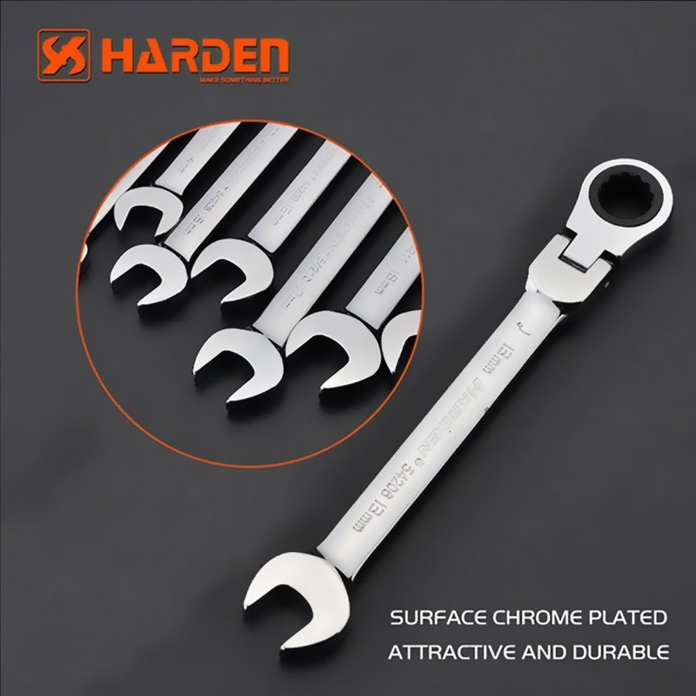 Harden Flexible Ratchet Combination Wrench