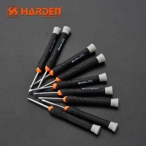 Harden 9Pcs CRV Precision Screwdriver Set