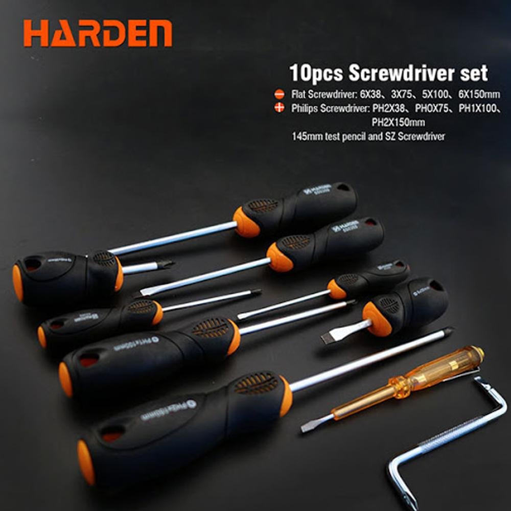 Harden 10Pcs Screwdriver Set