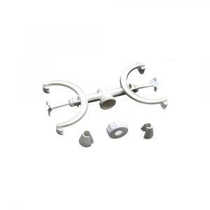 Dual Side Mounting Kit Polypropylene