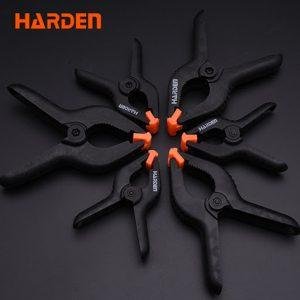 Harden 6Pc x 4" Spring Clamp Set