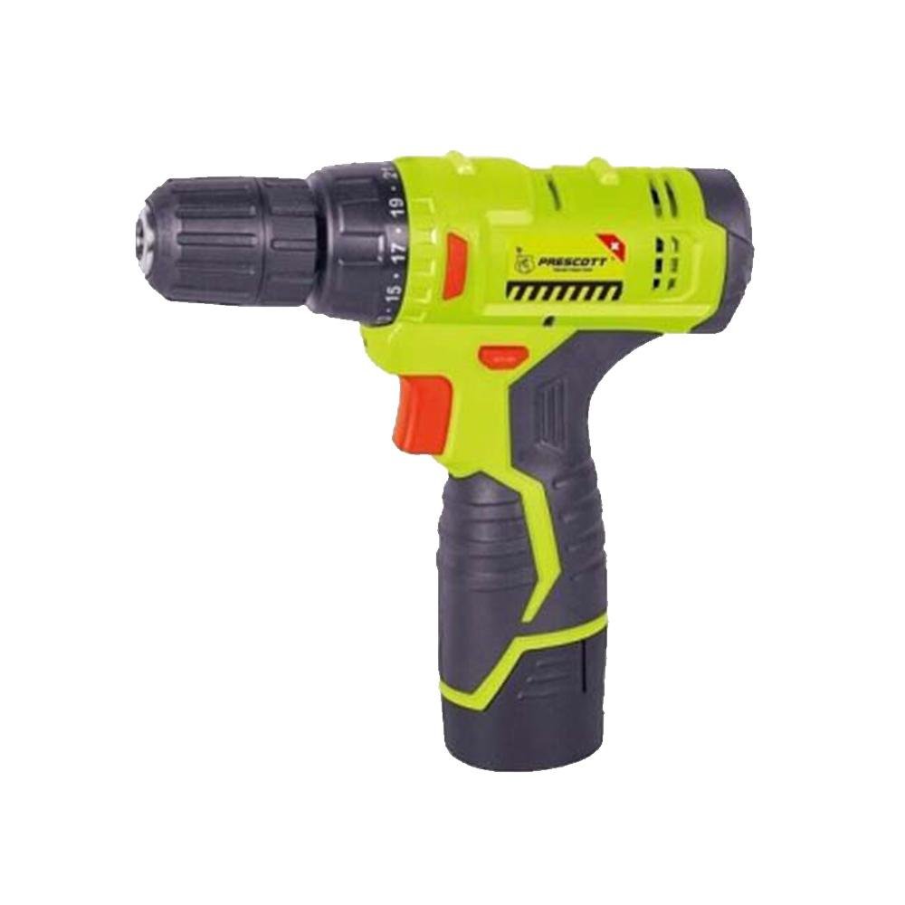 PRESCOTT CORDLESS DRILL (BMC BOX 2PCS Battery)