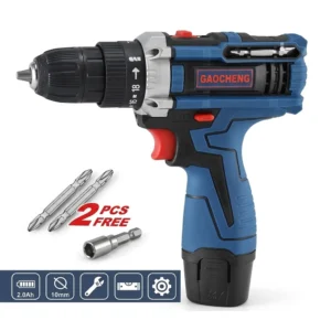 Gaocheng Cordless Driver Drill 12V, 10mm | GC-12VKC