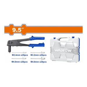 WADFOW 101 Pcs Hand Riveter And Rivets Kit | WHR1909