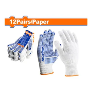 WADFOW Knitted&PVC Dots Gloves | WKG1801