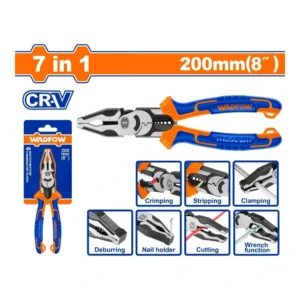 WADFOW Multi-Function Combination Pliers 8"/200mm | WPL1778