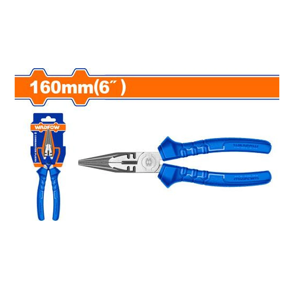 WADFOW Long Nose Pliers 6"/160mm | WPL2C26