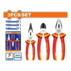 WADFOW 3 Pcs Insulated Pliers Set | WPS0633