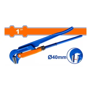 WADFOW 90° Heavy Duty Swedish Pipe Wrench 1" | WPW2101