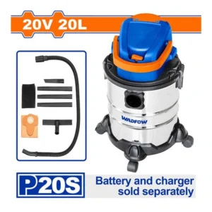 WADFOW Cordless Vacuum Cleaner 20V, 20L | WQV1A20