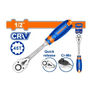 WADFOW 1/2" Ratchet Wrench 1/2" 45T | WRW1212