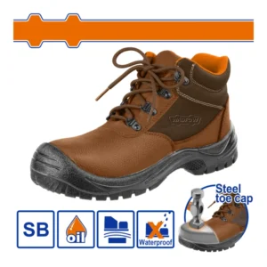 WADFOW Leather Safety Boots