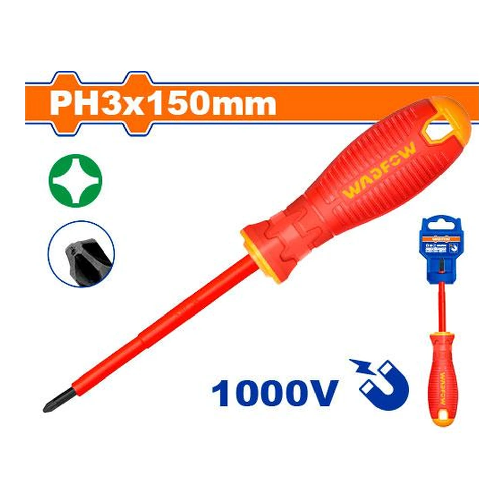 WADFOW Insulated Phillips Screwdriver | WSD7236
