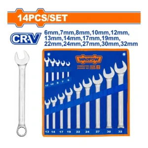 WADFOW 14 Pcs Combination Spanner Set 6-32mm | WSP1M14