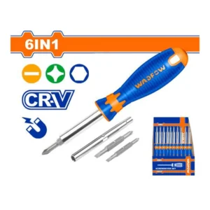 WADFOW 6 In 1 Screwdriver Set | WSS5506