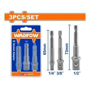 WADFOW 3 Pcs Socket Adaptor | WSV4K01