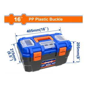 WADFOW 16" Plastic Tool Box | WTB1316