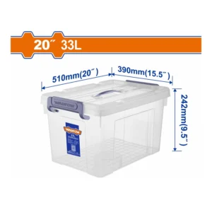 WADFOW Plastic Storage Box 33L | WTB2335
