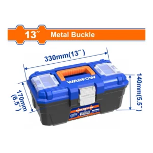 WADFOW 13" Plastic Tool Box | WTB3313