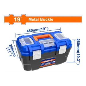 WADFOW 19" Plastic Tool Box | WTB3319