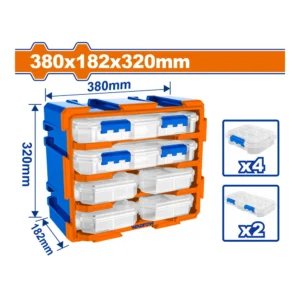 WADFOW Modular Storage Tower | WTB8346
