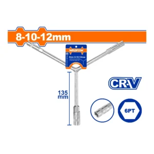 WADFOW Y-Type Socket Wrench 8-10-12MM | WTH2101