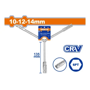 WADFOW Y-Type Socket Wrench 10-12-14MM | WTH2102