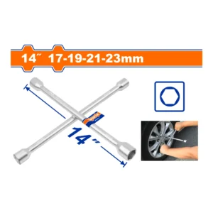 WADFOW Cross Rim Wrench 17x19x21x23mm | WTH8314