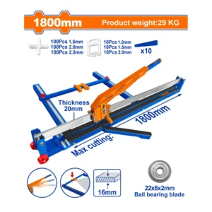 WADFOW Tile Cutter 29kg | WTR1801