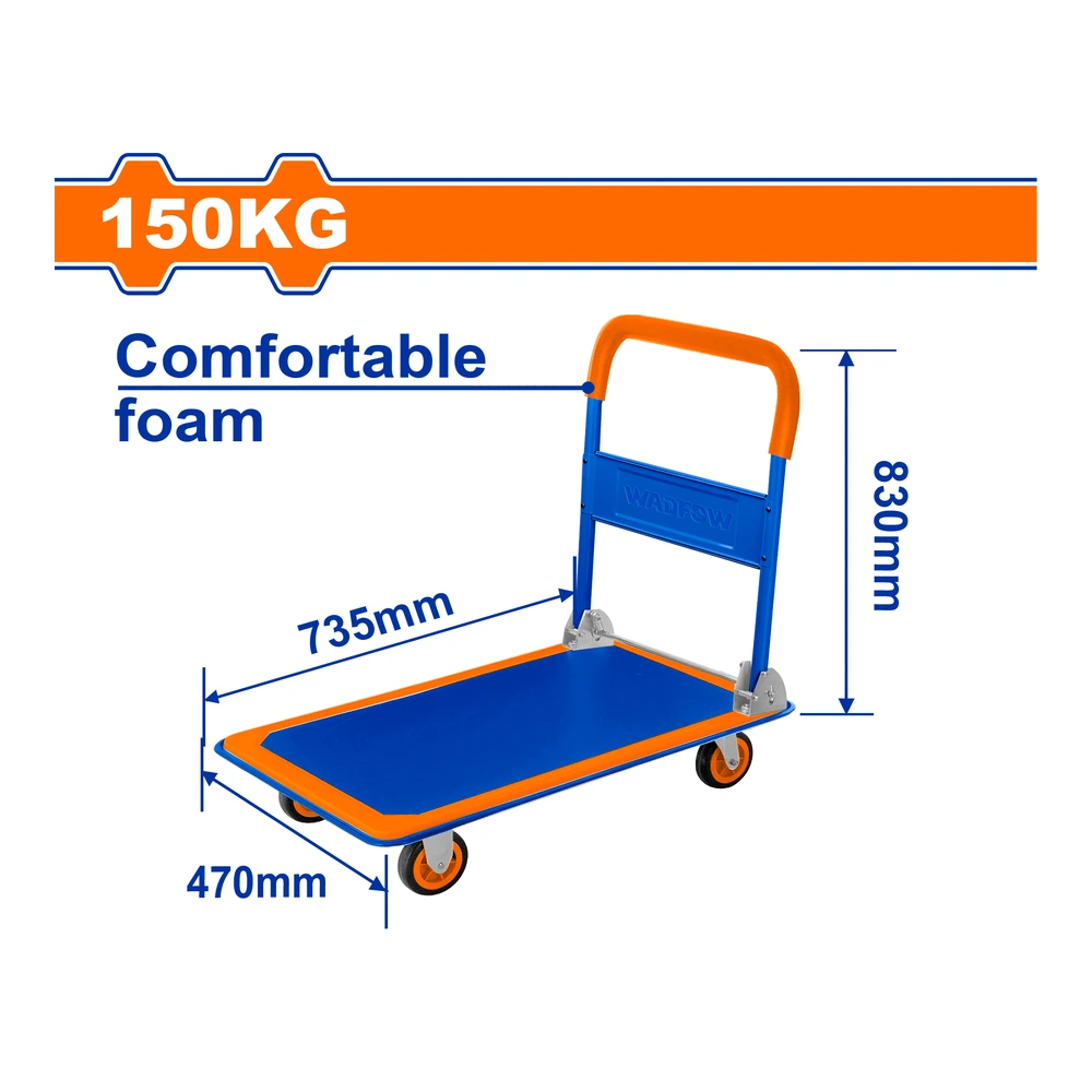 WADFOW Foldable Platform Hand Truck 150kgs | WWB1315