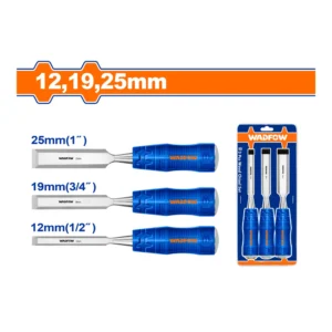 WADFOW 3 Pcs Wood Chisel Set | WWC2203