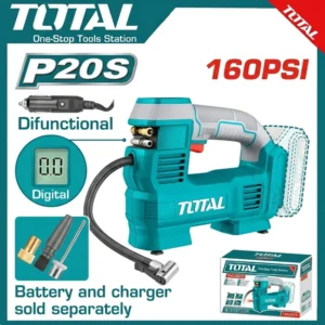 Total Cordless Auto Air Compressor 20V | TACLI2012