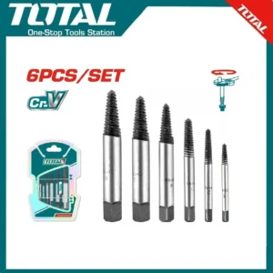 Total 6 Pcs Screw Extractor Set | TACSE0061