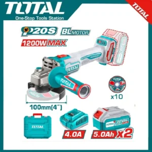 Total Cordless Angle Grinder 20V, 100mm | TAGLI2210032
