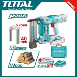 Total Cordless Crown Stapler Nailer 20V | TCSNLI6008