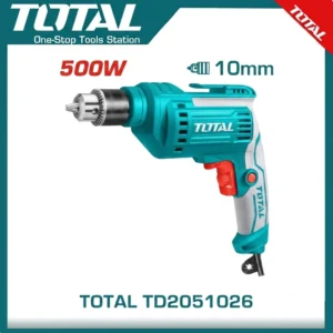 Total Electric Drill 500W, 10mm | TD2051026