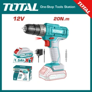 Total Cordless Drill 12V, 10mm | TDLI1218