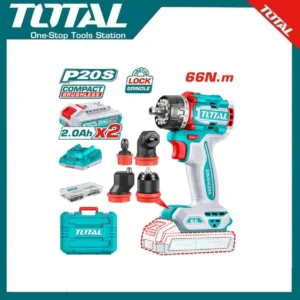 Total Cordless Multi-Head Drill Driver 20V | TDLI206686