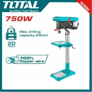 Total Drill Press 750W, 20mm | TDP207505