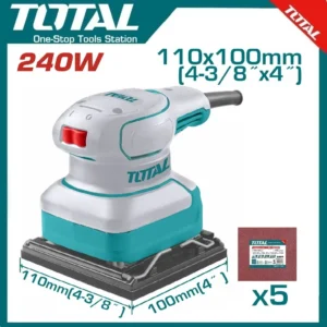 Total Palm Sander 240W, 110mm | TF2241108
