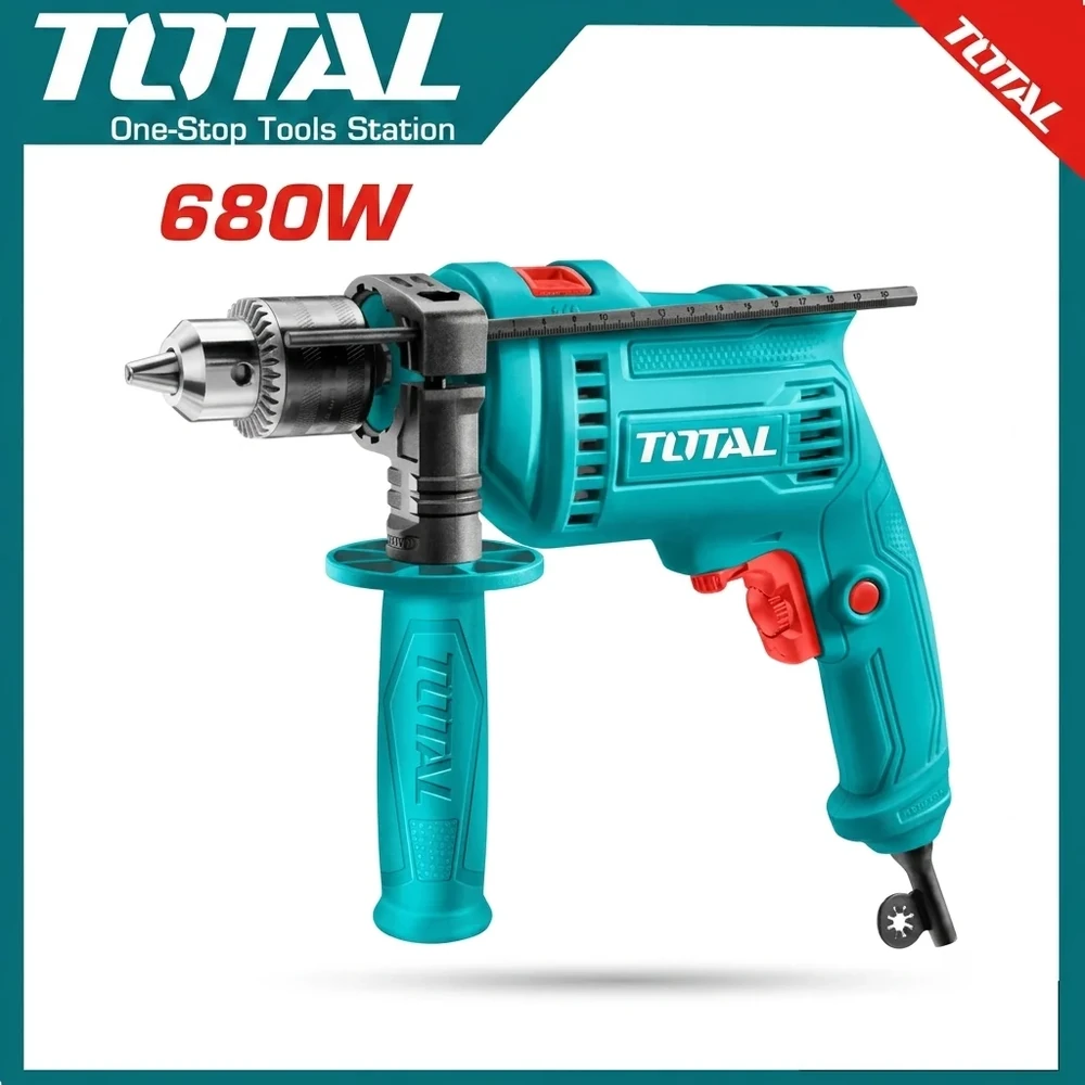 Total Impact Drill 680W, 13mm | TG1061356