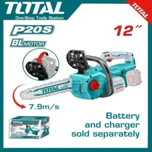 Total Cordless Chain Saw 20V, 12" | TGSLI20128