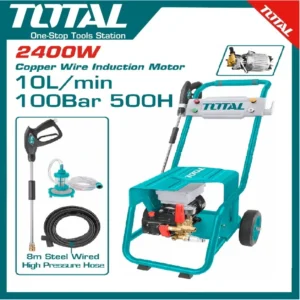 Total High Pressure Washer (For Commercial Use) 2400W, 100Bar | TGT11176