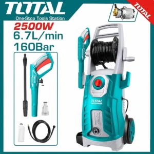 Total High Pressure Washer 2500W, 160Bar | TGT11246