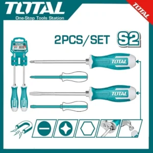 Total 2Pcs Go-Through Screwdriver Set | THGSS2206