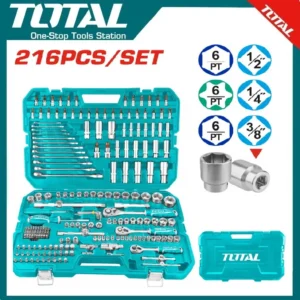 Total 216 Pcs Combination Tools Set | THKTHP22166