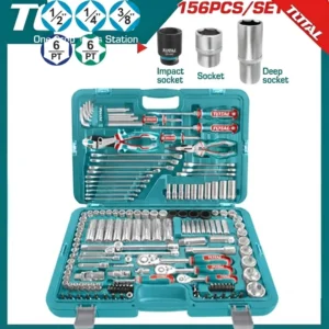 Total 160 Pcs Combination Tools Set | THKTHP61607