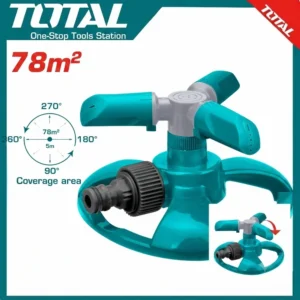 Total Plastic 3 Arm Rotatory Sprinkler | THPS23602