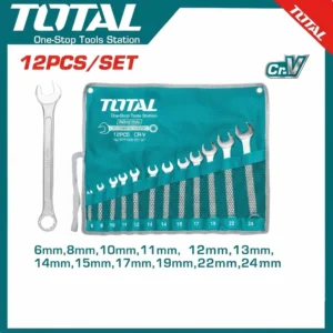 Total 12Pcs Combination Spanner Set | THT1022121