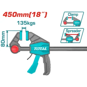 Total Heavy Duty Quick Bar Clamp